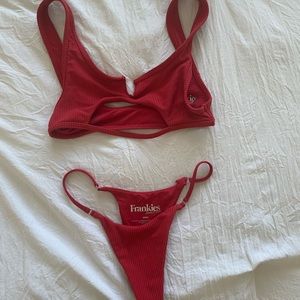 Red Frankie’s bikini